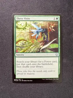 THREE VISITS - Magic: The Gathering - NM/M - Image 1