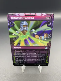 Shredder's Technique (Showcase) Teenage Mutant Ninja Turtles Foil - Image 1
