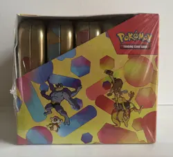 Pokemon TCG: S&V 151 Mini Tins Display Case (10 Tins / 20 Packs) - NEW & SEALED - Image 1