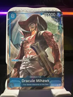 Dracule Mihawk OP07-044 Seven Warlords of Sea Set - One Piece TCG NM English - Image 1