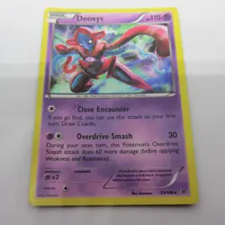 Pokemon Card - Deoxys - Roaring Skies 33/108 Holo Rare Near Mint 2015 - Image 1