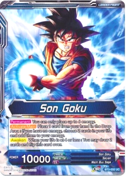 Dragon Ball Super card BT3-032 UC Heightened Evolution Super Saiyan 3 Son Goku - Image 2