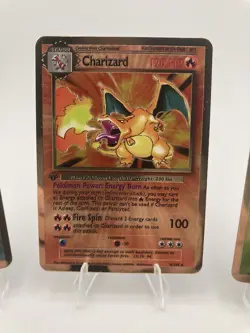 Charizard Blastoise Venusaur Pokemon Metal Collectible Gift Display Cards - Image 2