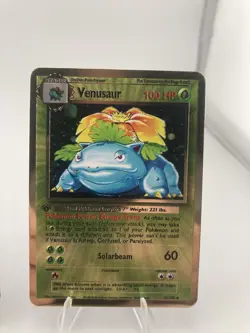 Charizard Blastoise Venusaur Pokemon Metal Collectible Gift Display Cards - Image 4