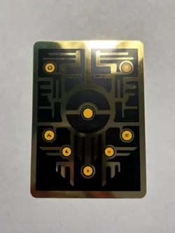 Pokemon Black & Gold Metal Venusaur Ancient Collectable Card TCG Promo Mint/NM - Image 2