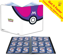 POKEMON MASTER BALL Ultra Pro Folder Portfolio 9 Pocket Holds 180 CARDS - Image 1