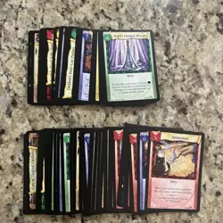HARRY POTTER TCG NEAR COMPLETE SET CHAMBER OF SECRETS 136/140 CARDS NO FOILS - Image 5