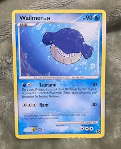 Wailmer 58/106 Great Encounters Regular Uncommon Pokemon Card TCG NM - Image 1