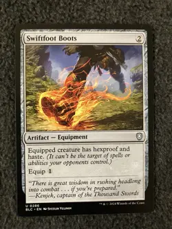 Magic The Gathering MTG - Swiftfoot Boots - Foundations - Image 1