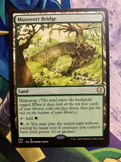 Magic the gathering Mosswort Bridge Regular - Image 1