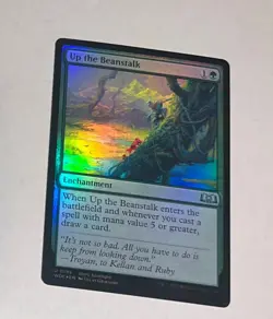 Up the Beanstalk Foil (195) Wilds of Eldraine WOE MTG Magic The Gathering - Image 1