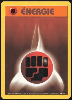 Carte Pokemon Energie Combat 97/102 Set de base Francais - Image 1