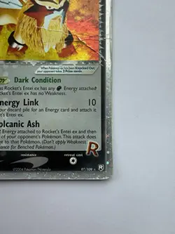 Pokemon Rocket's Entei ex Ultra Rare Holo Team Rocket Returns 97/109 English - Image 5
