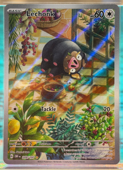 Lechonk 209/197 SV03: Obsidian Flames Set (Holo) Pokemon TCG - Near Mint Cond. - Image 1