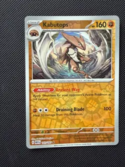 141/165 Kabutops - Pokemon Scarlet & Violet 151 - Reverse Holo - Image 1