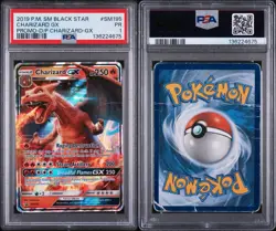 Pokemon TCG Charizard GX SM195 BLACK STAR PROMO PSA 1 LOW POP! POP 14🔥 - Image 3