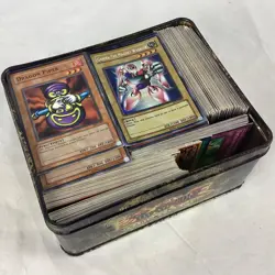 Yu-Gi-Oh! Bulk Card Lot w Tin & DVDs, 1st Ed. Legacy of Darkness (L4) CP#8683 - Image 2