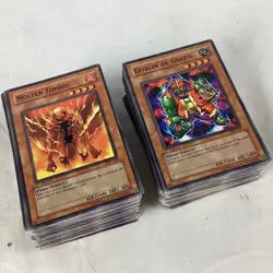Yu-Gi-Oh! Bulk Card Lot w Tin & DVDs, 1st Ed. Legacy of Darkness (L4) CP#8683 - Image 5