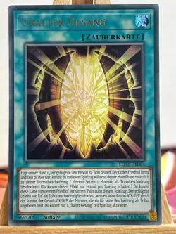Uralter Gesang LED7-DE004 Ultra Rare NM Deutsch YUGIOH - Image 1