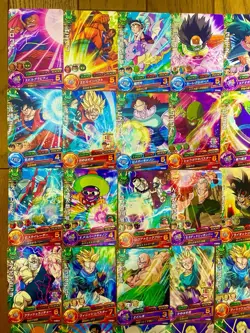 Dragon Ball Heroes Japanese Card Lot x80 | 1 Star | Common Cards | Used - Image 2