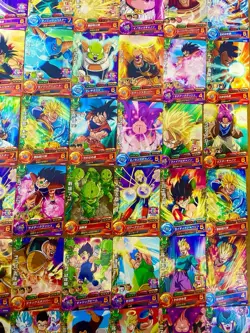 Dragon Ball Heroes Japanese Card Lot x80 | 1 Star | Common Cards | Used - Image 5
