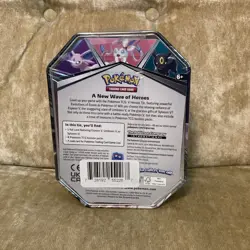 Pokemon Cards TCG Espeon V Heroes Tin Brand New Sealed Pokemon 4 Booster Packs * - Image 2