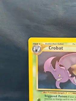Pokemon TCG Crobat Neo Revelation Unlimited Holo Rare Card 4/64 Near mint - Image 3
