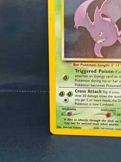 Pokemon TCG Crobat Neo Revelation Unlimited Holo Rare Card 4/64 Near mint - Image 5