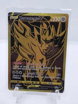Zamazenta V - Holo Promo #SWSH077 SWSH: Sword & Shield Promo Cards NM - Image 1