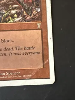 Bedlam X1- 7th Edition Played Condition Crease See Front/back Pics - Image 4