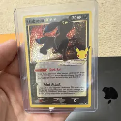 Pokemon Umbreon Star Classic Collection Holo 2007 17/17 70 HP English - Image 1