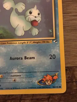 Pokemon TCG Misty's Seel Gym Heroes 1st Edition Regular Common 88/132 60 HP - Image 3