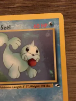 Pokemon TCG Misty's Seel Gym Heroes 1st Edition Regular Common 88/132 60 HP - Image 4