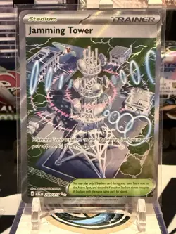 Jamming Tower 261/217 Ultra Rare ME: Ascended Heroes Pokemon Near Mint NM 13Q - Image 1