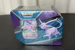Pokemon TCG V Heroes Espeon Tin Sealed - Image 1