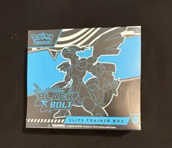 Pokemon TCG Scarlet & Violet Black Bolt Regular Elite Trainer Box ETB - Image 1