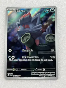 Pokemon Zorua 075/064 Sv: Shrouded Fable Illustration Rare Holo English - Image 1