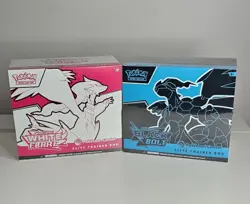 Pokemon Center White Flare & Black Bolt ETB Elite Trainer Box Sealed Pokemon TCG - Image 1