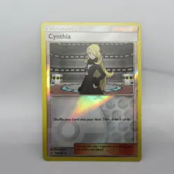 Pokemon CYNTHIA Reverse Holo Trainer Supporter Sun & Moon - Ultra Prism 119/156 - Image 1