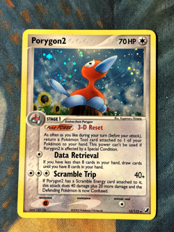 Pokemon TCG - Porygon 2 12/115 Holo Unseen Forces NM - Image 1