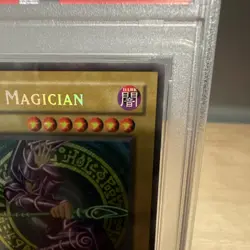 2002 Yu-Gi-Oh! Dark Magician BPT-001 Collector's Tin Limited Edition PSA 8 - Image 3