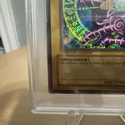 2002 Yu-Gi-Oh! Dark Magician BPT-001 Collector's Tin Limited Edition PSA 8 - Image 4