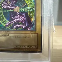 2002 Yu-Gi-Oh! Dark Magician BPT-001 Collector's Tin Limited Edition PSA 8 - Image 5