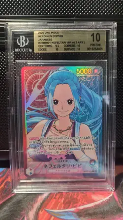 Nefeltari Vivi (Alt Art Leader) EB03-001 ONE PIECE Heroines Edition Japanese NM - Image 1