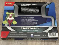 Pokemon TCG Tsareena ex Premium Collection Box New Sealed 6 Packs Promo Cards - Image 2