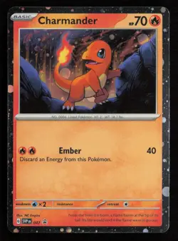 Charmander - Cosmos Holo 047 Pokemon SV: Scarlet & Violet Promo Cards Promo NM - Image 1