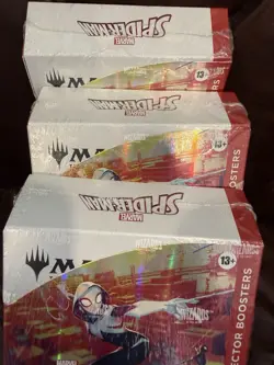 Collector Booster Box Lot - Marvel's Spider-Man SPM MTG 1 Sealed Case + 3 Boxes - Image 3