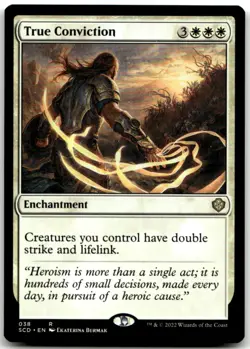 MTG True Conviction R Starter Commander Decks 38 LP - Image 1