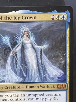 MTG Hylda of the Icy Crown WOE Wilds of Eldraine MYTHIC 0206 NM/Mint - Image 3