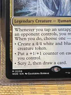 MTG Hylda of the Icy Crown WOE Wilds of Eldraine MYTHIC 0206 NM/Mint - Image 5